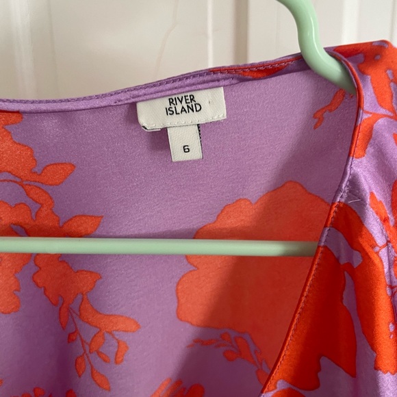 River island silk kimono-like shirt - Picture 2 of 4